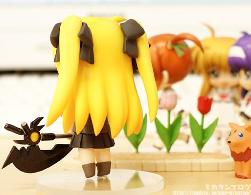 迷你黏土人 魔法少女奈叶MOVIE 1st アルフ&月村 すずか School Uniform 