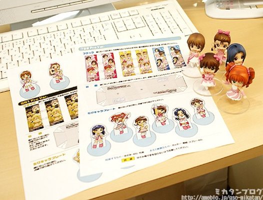 迷你黏土人 偶像大师 水瀬伊织 