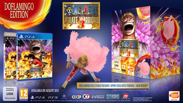 BANPRESTO手办斗兽场 スカルチャーズ 海贼王海贼无双3 吉诃德・多佛朗明哥 OPPW3 Exclusive 