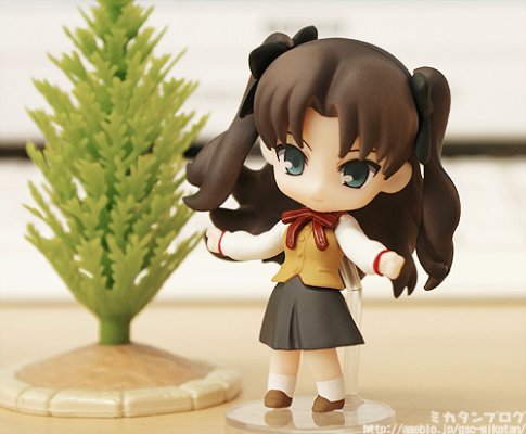 迷你黏土人 Fate/Stay Night 远坂凛 