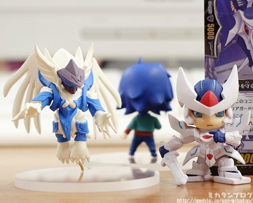 黏土人 ぷらす カードファイト!! 梵ガード 狂风剑士 