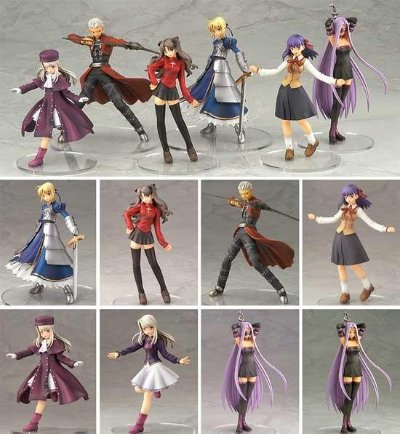 Fate/stay night トレーディング手办 Fate/Stay Night 远坂凛