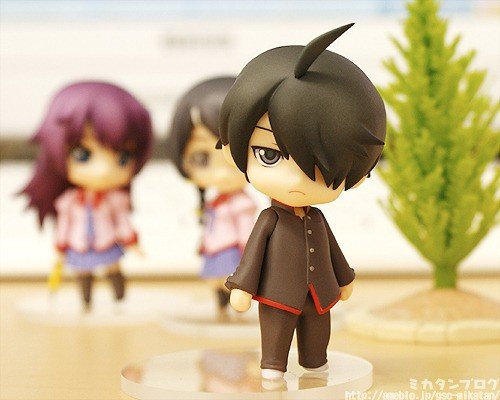 迷你黏土人 化物语 战场原黑仪 