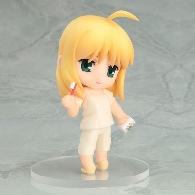 迷你黏土人 Fate/Stay Night SABER Pajama 