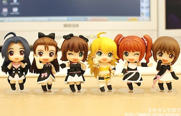 黏土人 ぷち 偶像大师 高槻弥生 Gothic Princess 02 