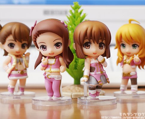 迷你黏土人 偶像大师2 星井美希 