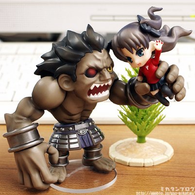 迷你黏土人 Fate/Stay Night 远坂凛 Magic Jewel 