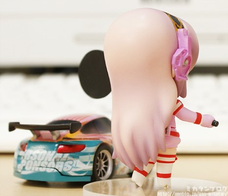 Miku GT Pull-Back Mini Car