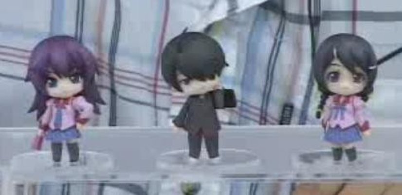 迷你黏土人 化物语 战场原黑仪 