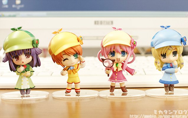 迷你黏土人 探侦オペラミルキィホームズ 柯蒂妮娅・格拉卡 Anime Ver. 