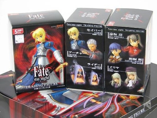 Fate/stay night トレーディング手办 Fate/Stay Night 远坂凛