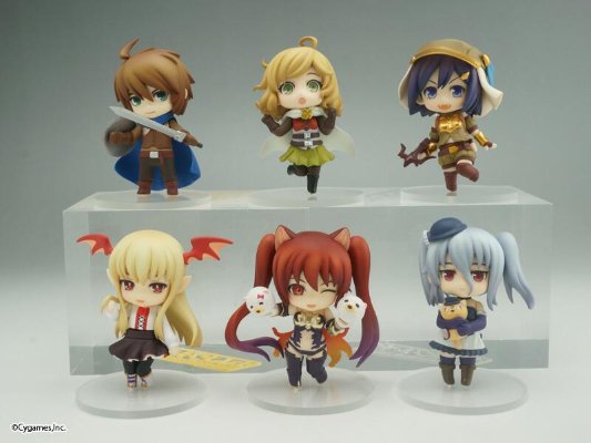 迷你黏土人 神击的巴哈姆特 ゴブリン基拉・蒂娜