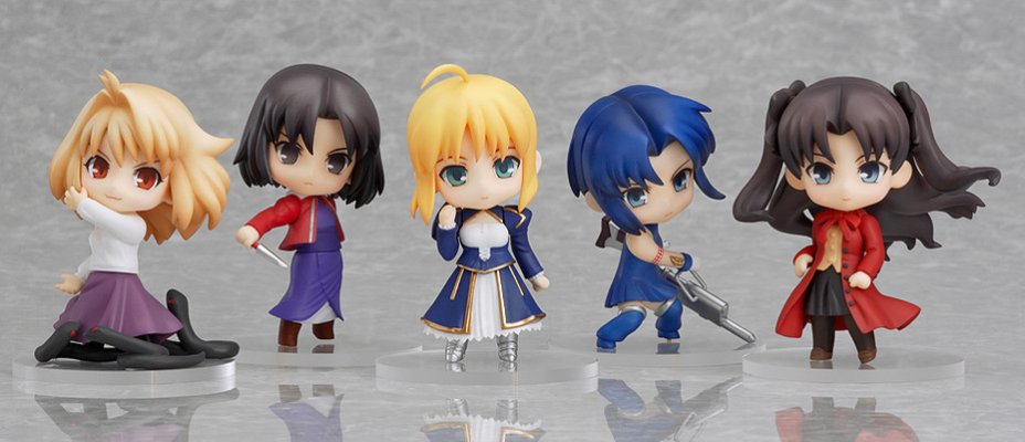 迷你黏土人 Fate/Stay Night 远坂凛 