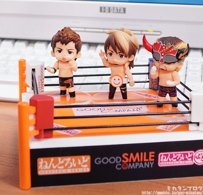 迷你黏土人 新日本プロレスリング 棚桥弘至 Karuwaza Online Limited ver. 