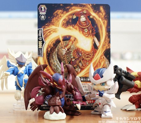 黏土人 ぷらす カードファイト!! 梵ガード 狂风剑士 