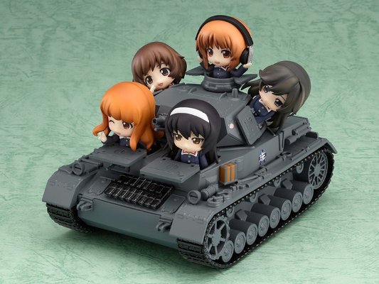 迷你黏土人 少女与战车 五十铃华 