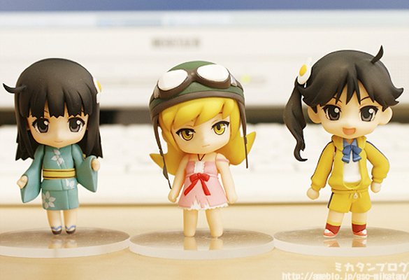 迷你黏土人 化物语 阿良々木月火 