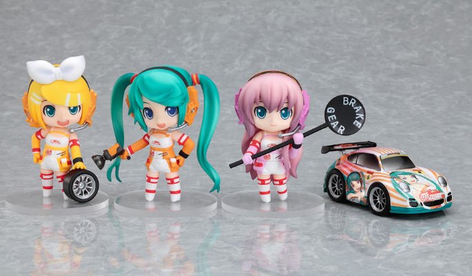 迷你黏土人 GOOD SMILE Racing&VOCALOID 镜音リン RQ 2 Ver. 