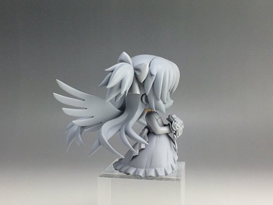 黏土人配件 婚礼服 纯白色