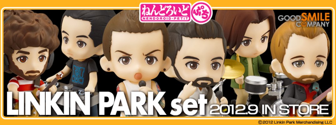 迷你黏土人 リンキン・パーク ブラッド・デルソン 