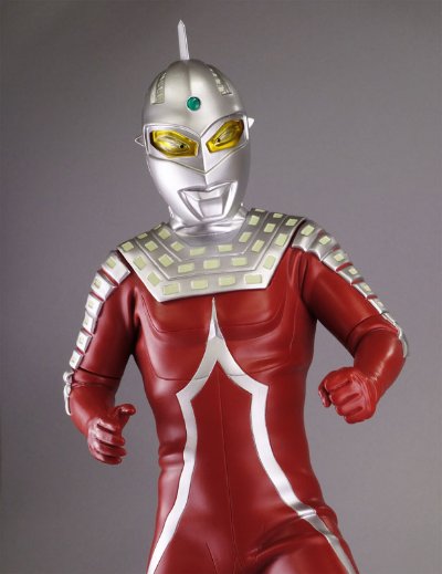 巨型软胶进阶版 MSA-010 奥特赛文 涂装完成组装模型