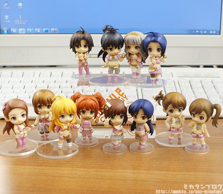 迷你黏土人 偶像大师2 菊地真 