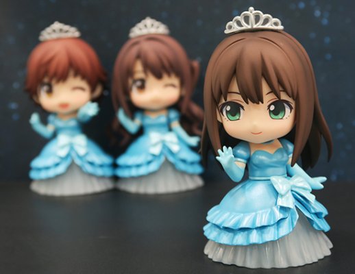 黏土人配件 公主Type 灰姑娘蓝色 