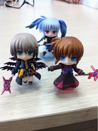 迷你黏土人 魔法少女奈叶A's PORTABLE - THE GEARS OF DESTINY - 雷刃の袭撃者 