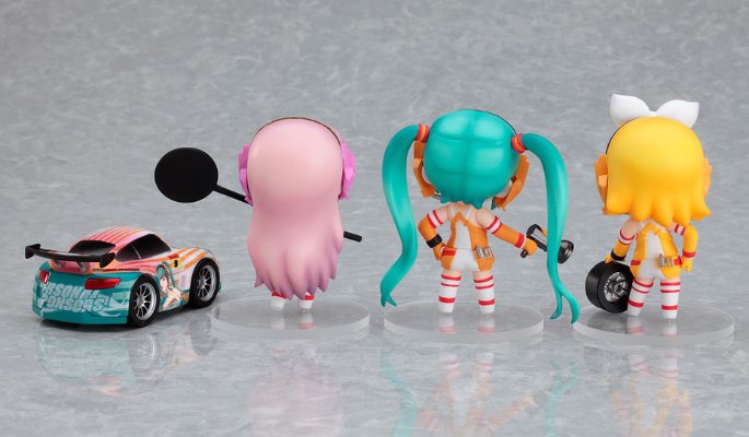 迷你黏土人 GOOD SMILE Racing&VOCALOID 初音未来 RQ 2 Ver. 