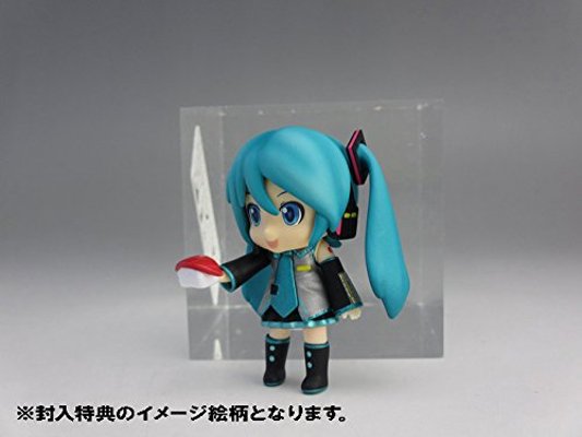 迷你黏土人 初音未来 and Future Stars Project mirai MIKU打油 こんぷり～と Ver. 