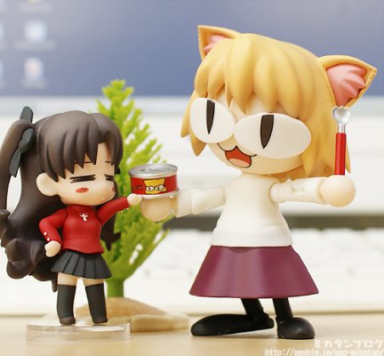 迷你黏土人 Fate/Stay Night 远坂凛 