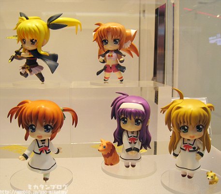 迷你黏土人 魔法少女奈叶MOVIE 1st 菲特 Barrier Jacket 