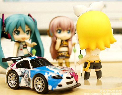 黏土人 ぷち GOOD SMILE Racing&VOCALOID 巡音ルカ RQ Ver. 