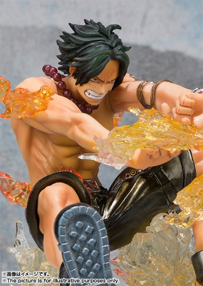 FiguartsZERO 航海王  波特卡斯·D·艾斯 战斗版 十字火 特别配色版