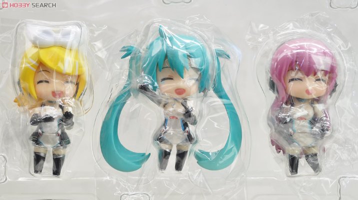 迷你黏土人 GOOD SMILE Racing&VOCALOID 巡音LUKA Racing 2011