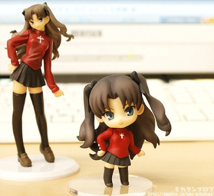 迷你黏土人 Fate/Stay Night 远坂凛 