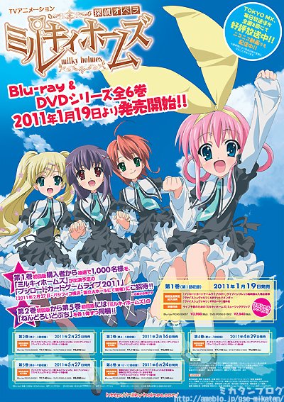 迷你黏土人 探侦オペラミルキィホームズ 艾露克露・伯顿 Anime Ver. 