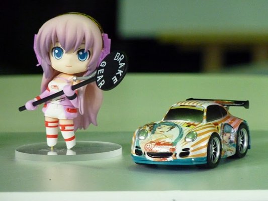Miku GT Pull-Back Mini Car