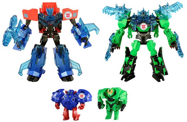 变形金刚 冒险 TAV45 オプティマスプライム＆グリムロック シュプリームアーマーSET(仮称)