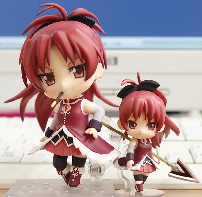 迷你黏土人 魔法少女小圆 佐仓杏子 