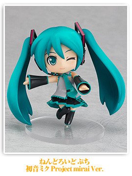 迷你黏土人 初音未来 and Future Stars Project mirai 初音未来 Project Mirai 