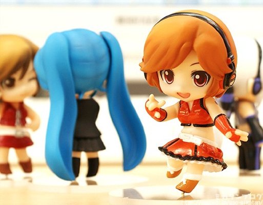 迷你黏土人 VOCALOID 咲音MEIKO Sakine 