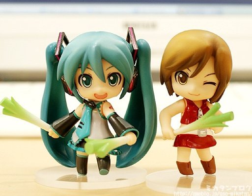 迷你黏土人 VOCALOID 初音未来 