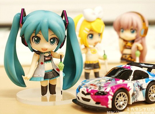 黏土人 ぷち GOOD SMILE Racing&VOCALOID 初音未来 RQ Ver. 