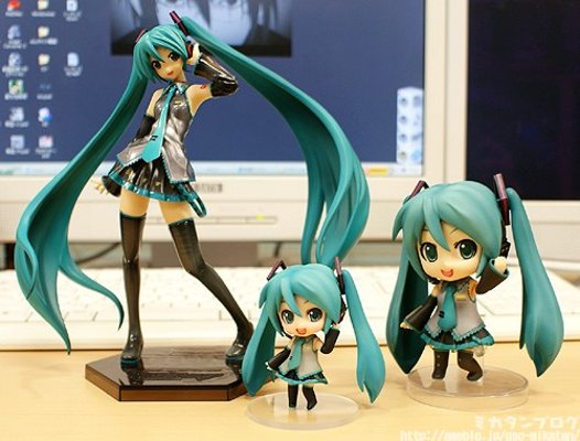 迷你黏土人 初音未来 -Project DIVA- 初音未来 