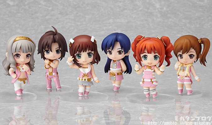 迷你黏土人 偶像大师2 四条贵音 