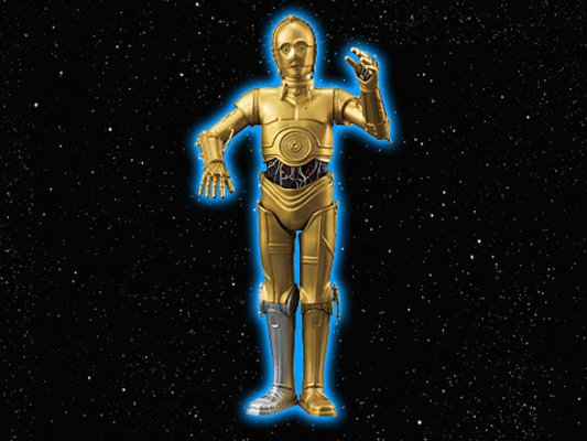 プレミアム1/10比例手办 星球大战 C-3PO 