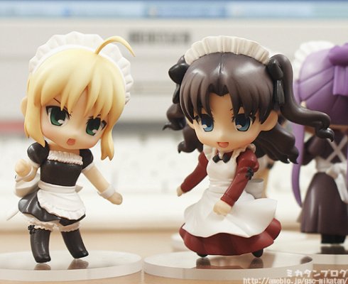 迷你黏土人 フェイト／ホロウアタラクシア Rider Maid ver. 