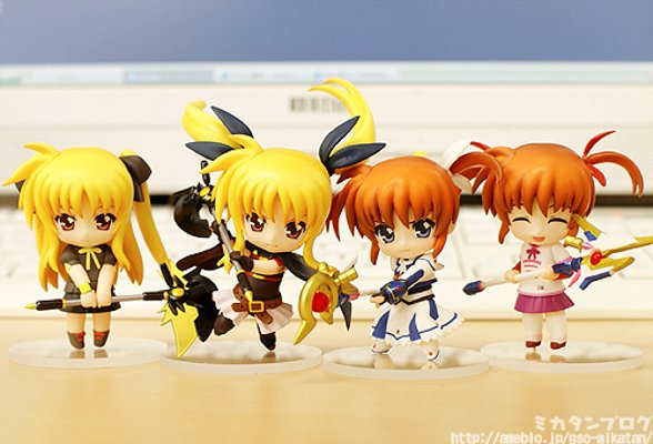 迷你黏土人 魔法少女奈叶MOVIE 1st 菲特 Casual Clothes 