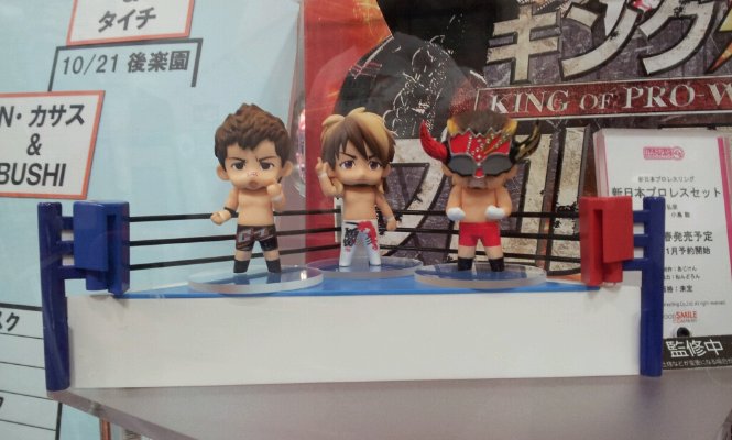 迷你黏土人 新日本プロレスリング 棚桥弘至 
